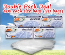 8" & 11" Pre-cut Bags (2 Pack Each Size)